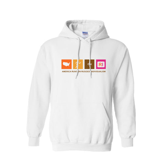 America Runs On Rugged Individualism Tee/Hoodie