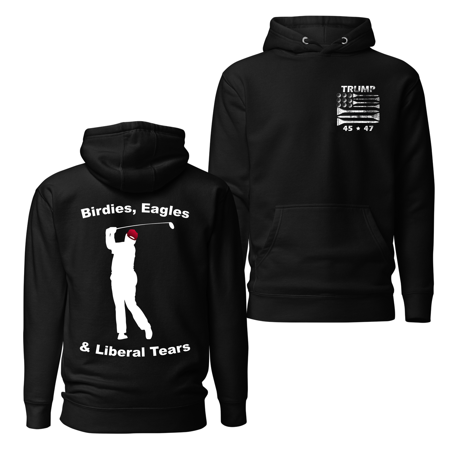 Trump - Birdies, Eagles, & Liberal Tears Sweatshirt
