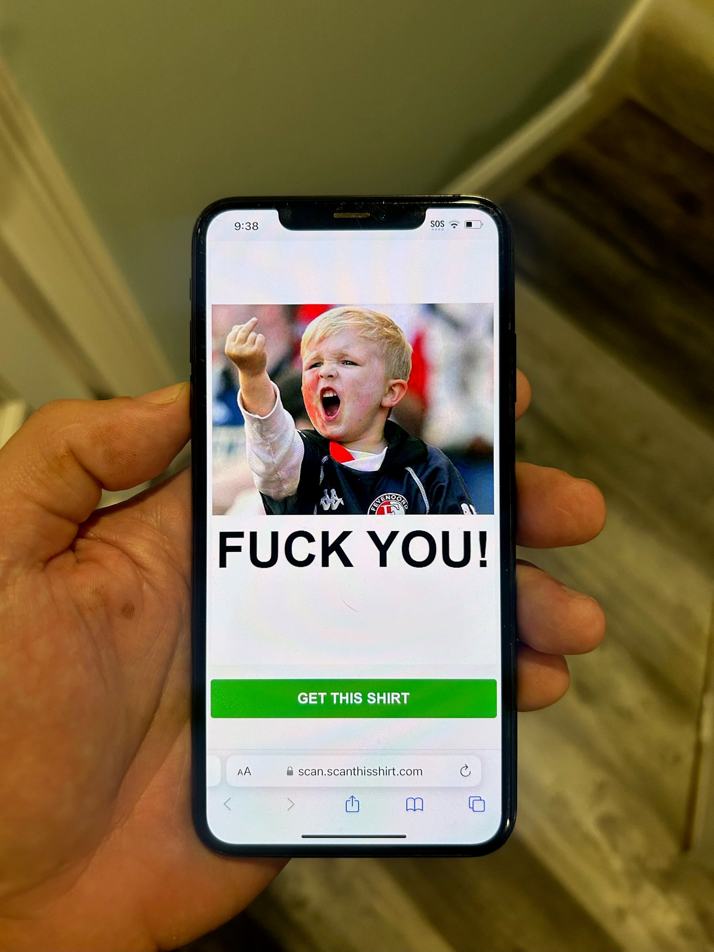 FUCK YOU QR Sweatshirt