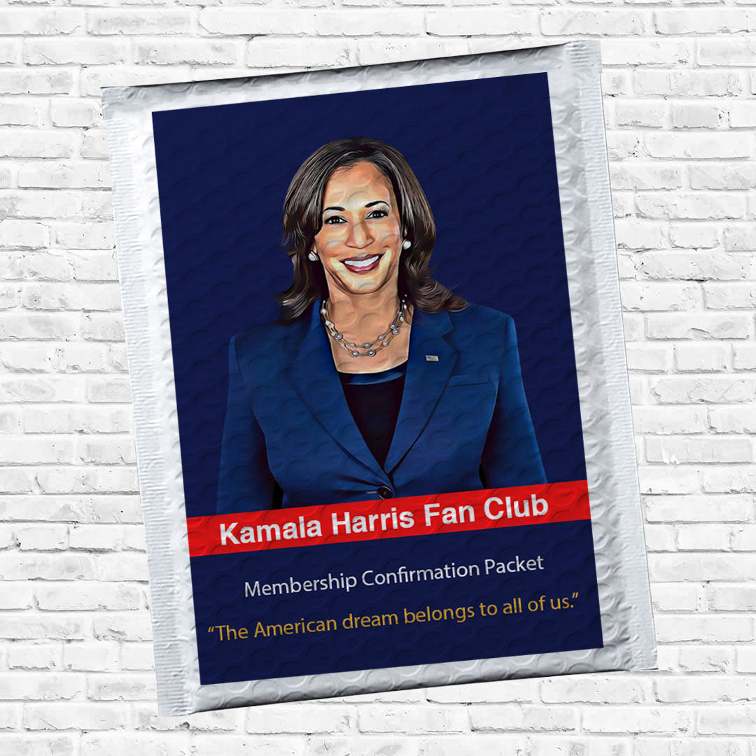 Kamala Harris fan Club Donation Prank