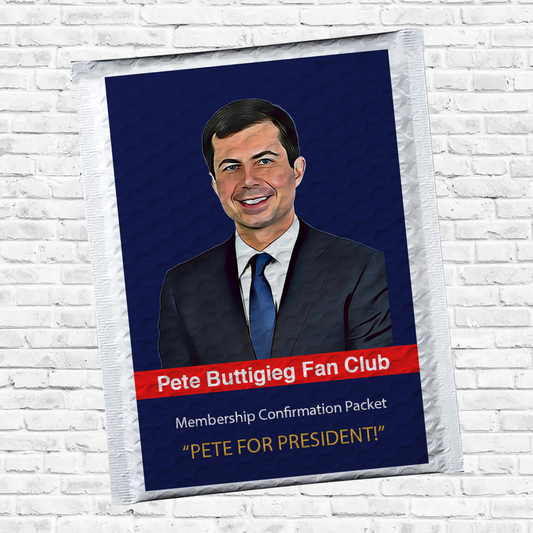 Pete Buttigieg fan Club Donation Prank