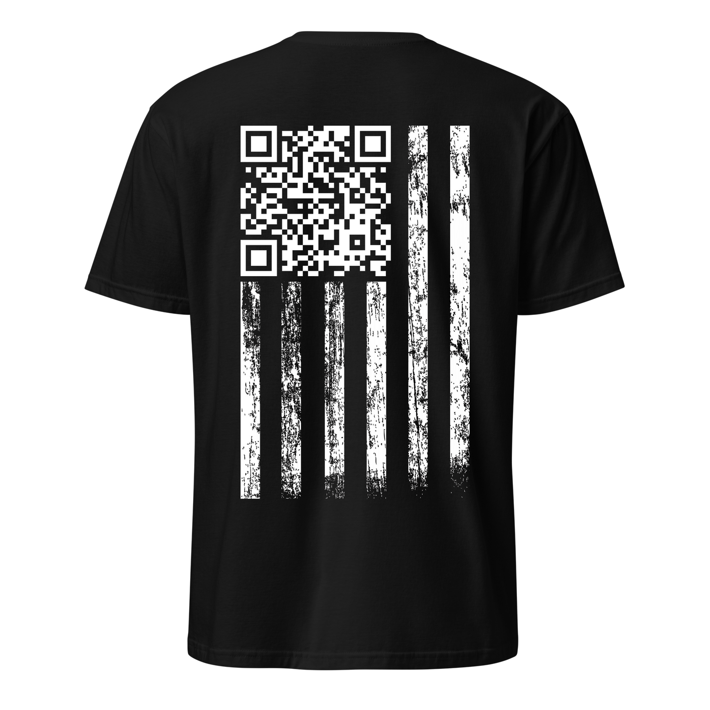 Trump Biden Golf Troll 45 - 47 Flag QR Shirt