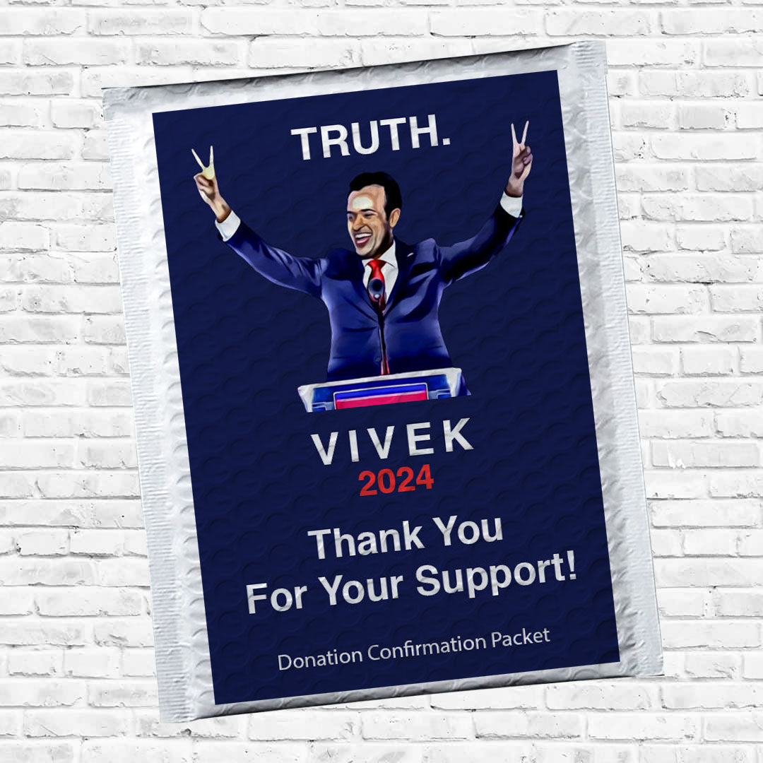 VIVEK 2024 Presidential Election Donation Prank