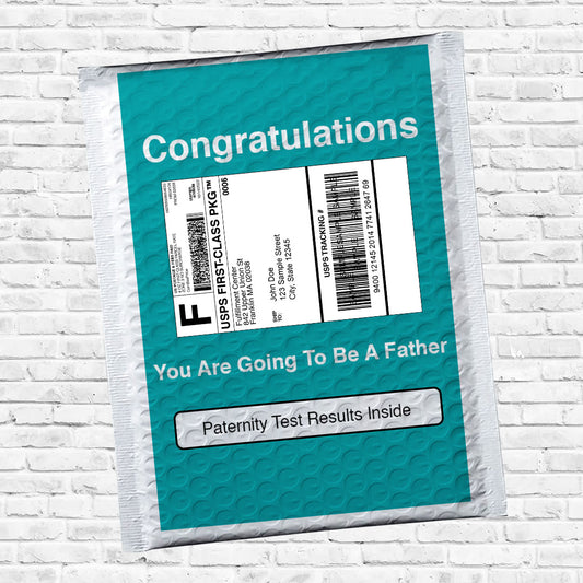 You Are Going To Be A Father Prank Mailer