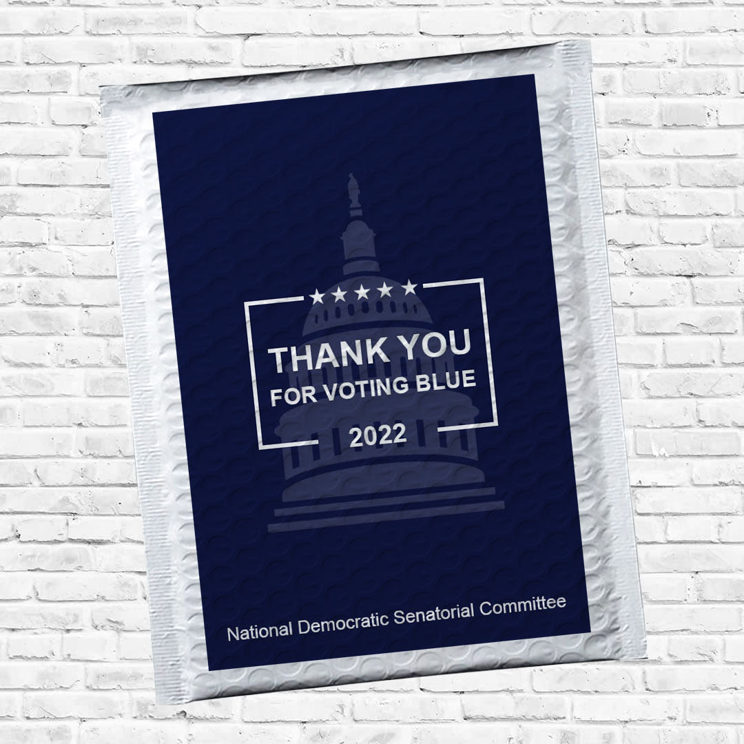 Thank You For Voting Blue Mail Prank