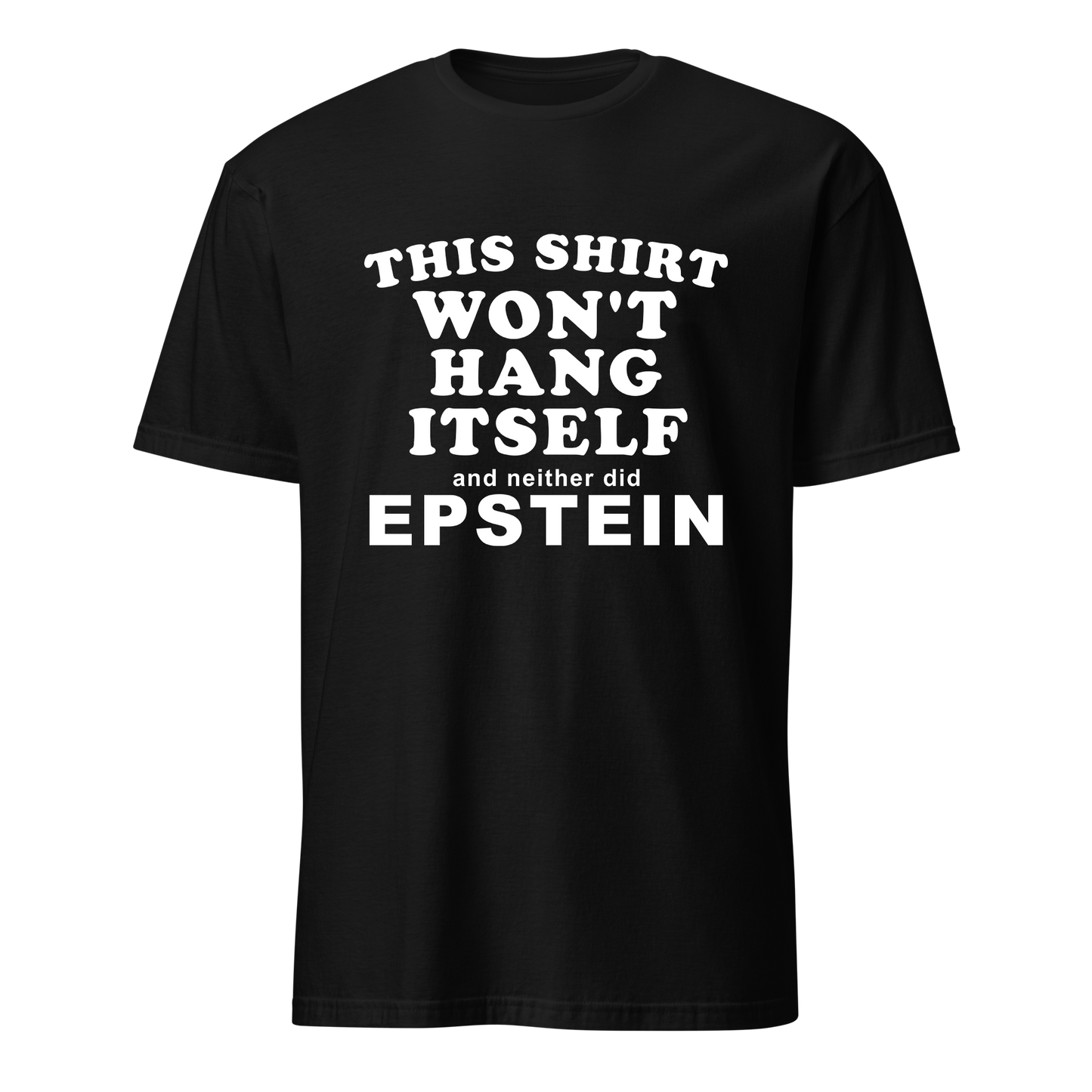 This Shirt Won't Hang Itself and Neither Did Epstein