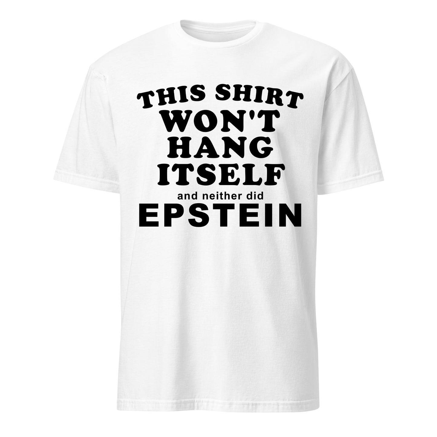 This Shirt Won't Hang Itself and Neither Did Epstein
