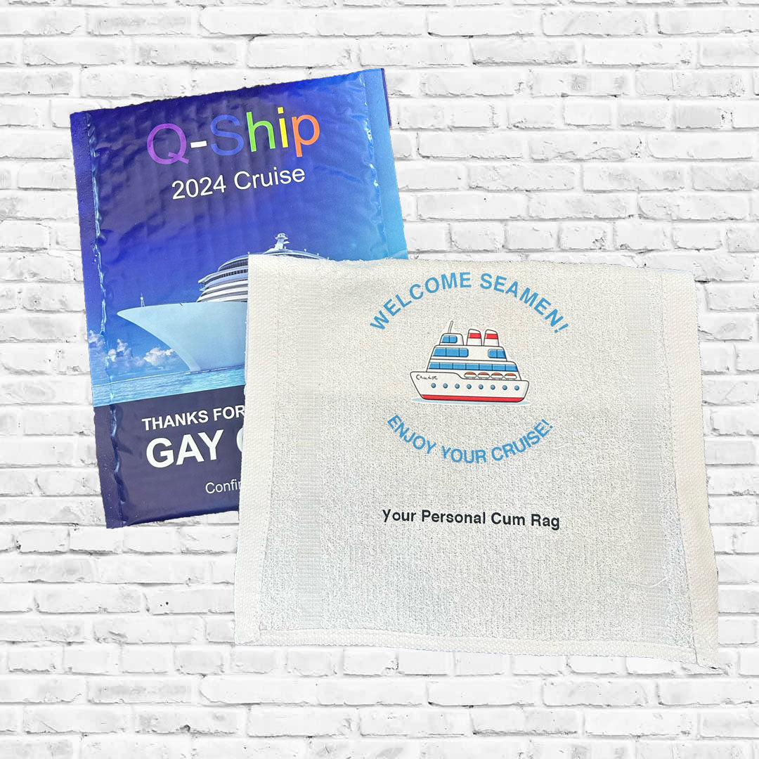 Gay Cruise Confirmation Packet Mail Prank