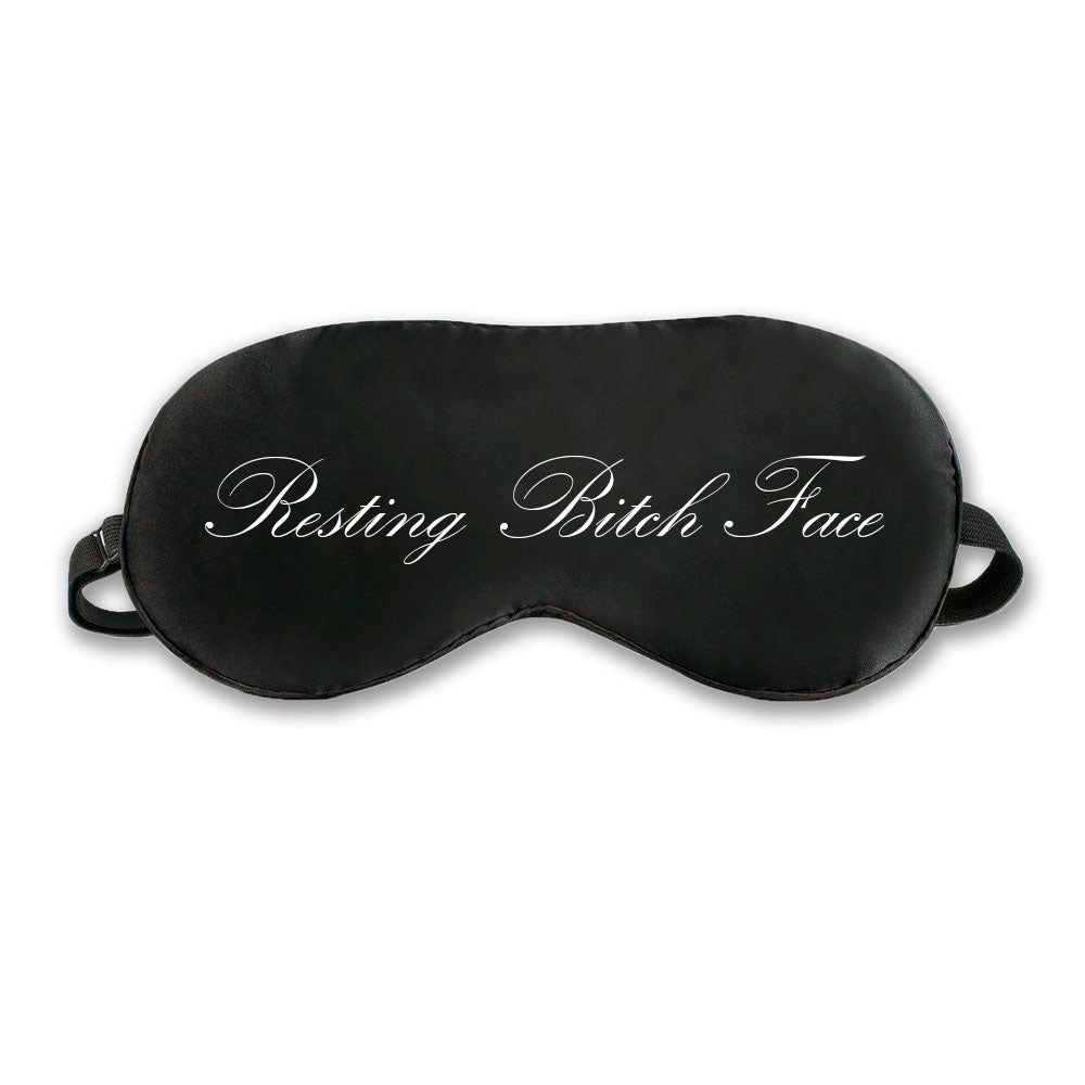 Angry Ang Resting Bitch Face Sleep Mask