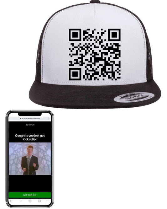 Rick Roll QR Hat