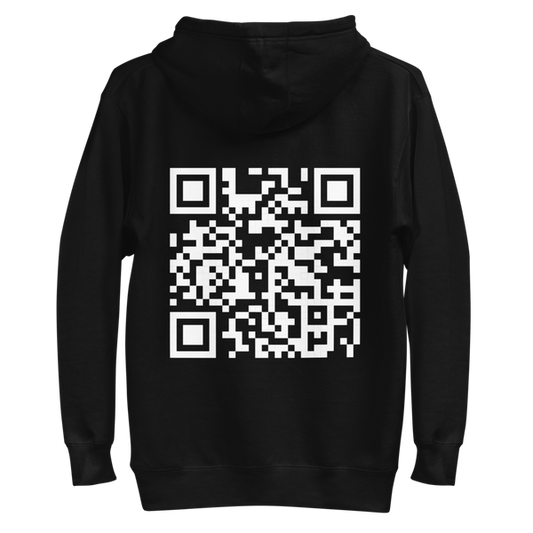 Custom Message QR Hoodie