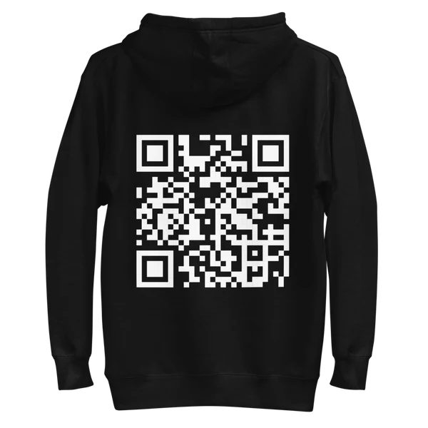 TRUMP WON BITCHES!!! QR Hoodie