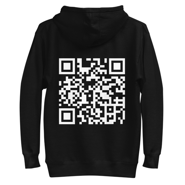 TRUMP WON BITCHES!!! QR Hoodie